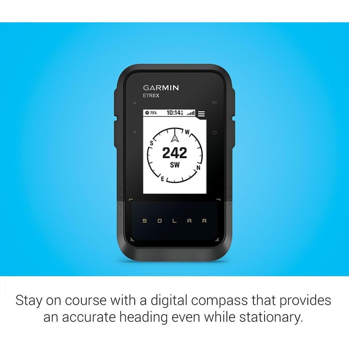 Garmin 010-02782-00 eTrex Solar-Powered Handheld GPS Navigator