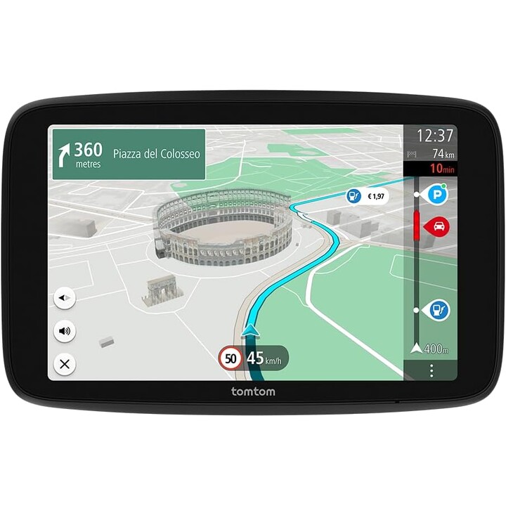 TomTom GPS para coche Go Superior, 7", Mapas del mundo, Actualizaciones rápidas vía WiFi