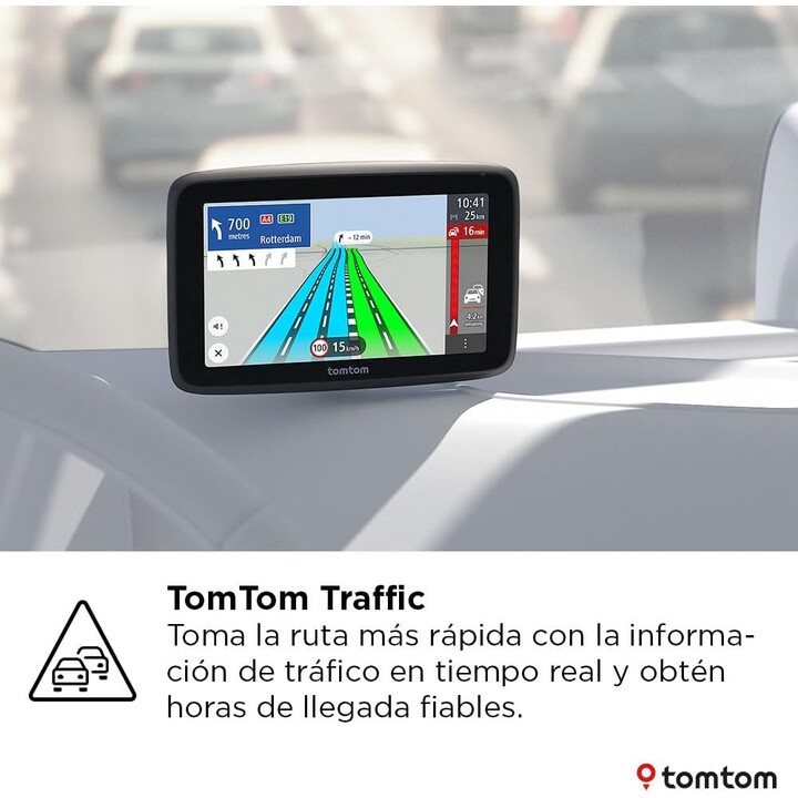 Navegador para camiones TomTom GO Professional 2ª generación, pantalla táctil capacitiva de 5", mapas de Europa
