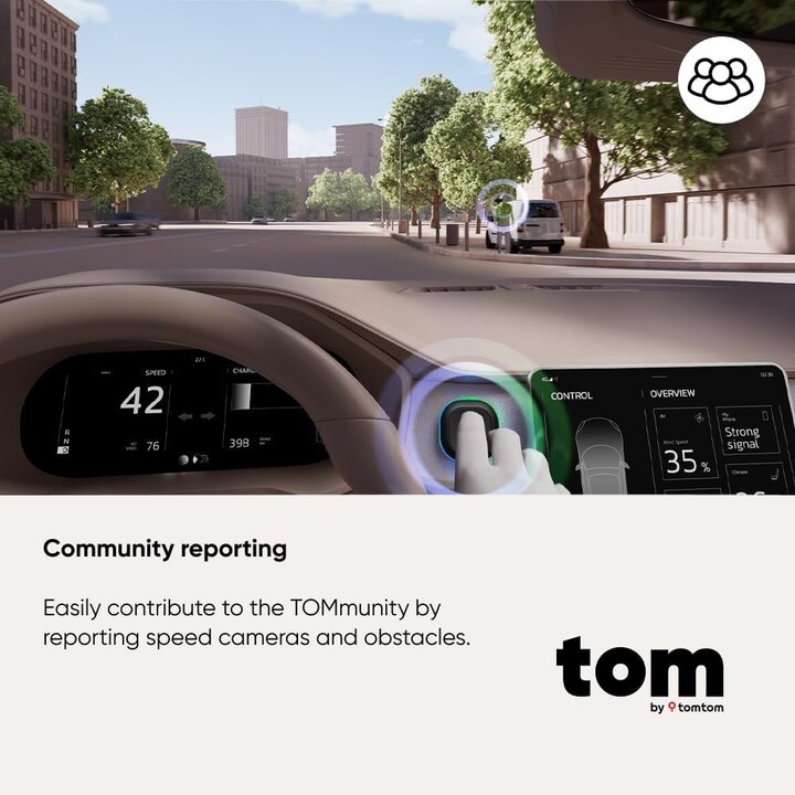 Car GPS Road Alert Tom/1TA0.002.00 Tomtom