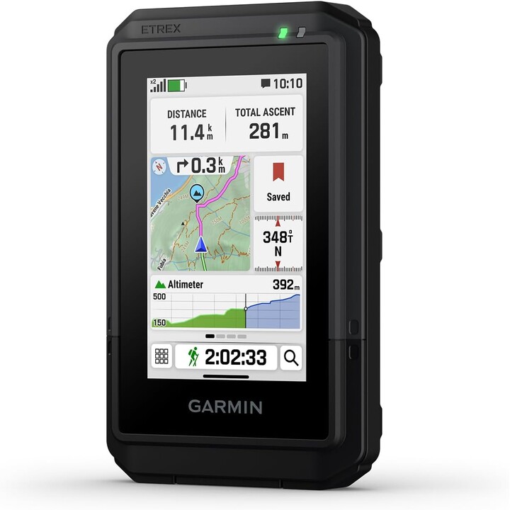 Garmin eTrex Touch, tablette tactile 3 pouces, IP67, TopoActive Europe, 32 Go, USB-C