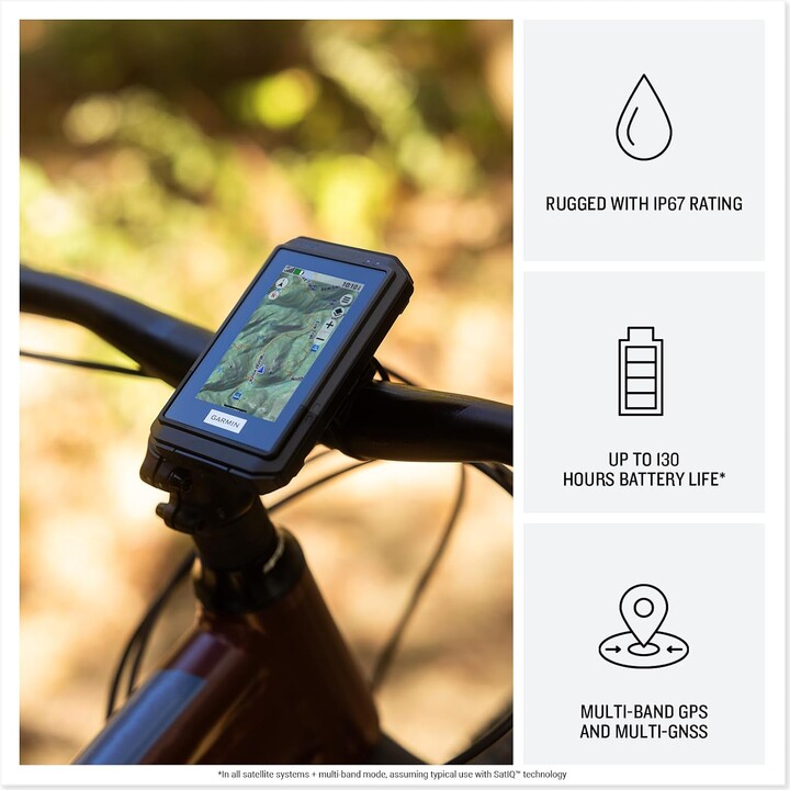 Garmin eTrex Touch, tablette tactile 3 pouces, IP67, TopoActive Europe, 32 Go, USB-C