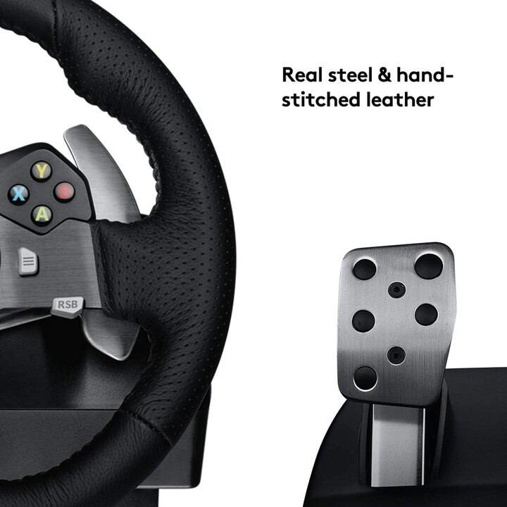 Logitech G920 Volant Xbox One & PC Noir