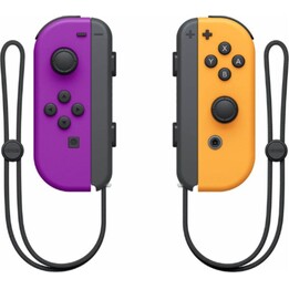 Nintendo 10002888 mando joy-con (set izquierda/derecha) morado neon / naranja neon