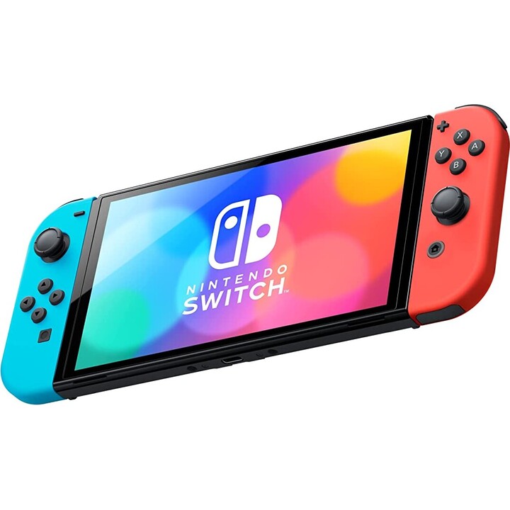 Nintendo Switch OLED Neón Rojo/Azul
