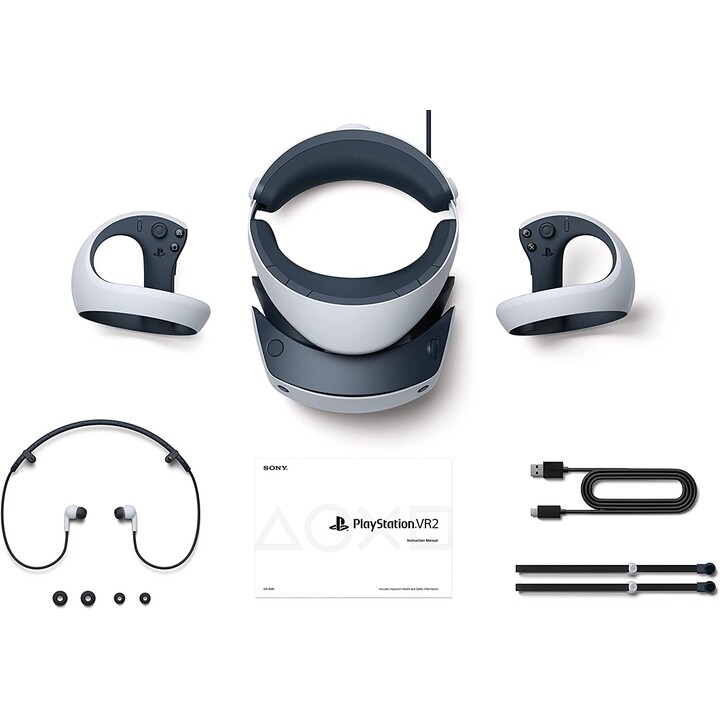 Sony PlayStation VR2, lunettes de réalité virtuelle, blanc