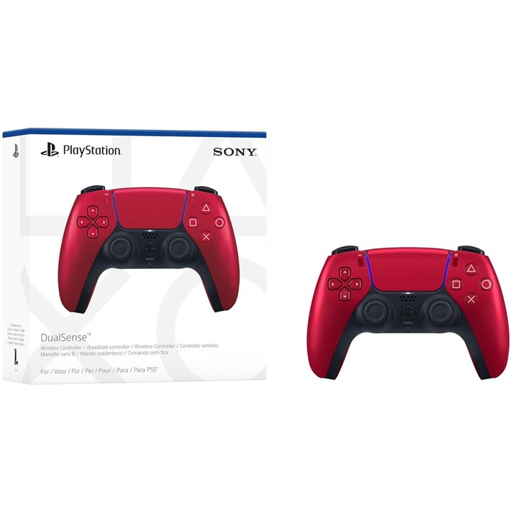 Sony DualSense Rosso Bluetooth/USB Gamepad analogico/digitale PlayStation 5
