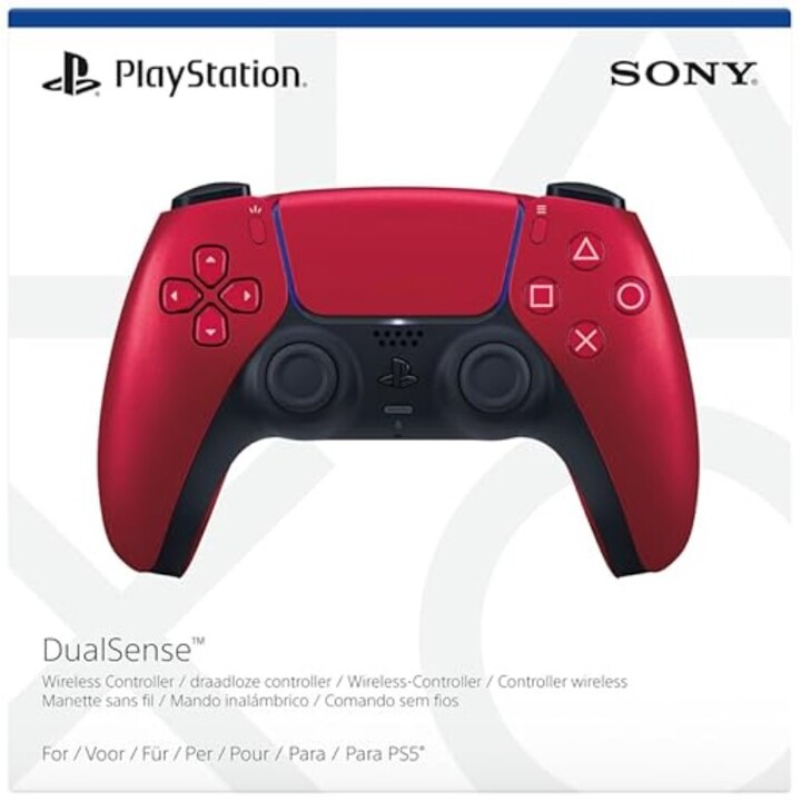 Sony DualSense Rosso Bluetooth/USB Gamepad analogico/digitale PlayStation 5