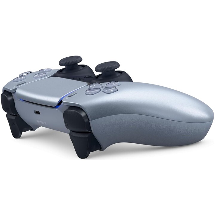 Mando inalámbrico Sony Playstation 5 DualSense plata de ley (inalámbrico mediante Bluetooth para la PS5 9577348)