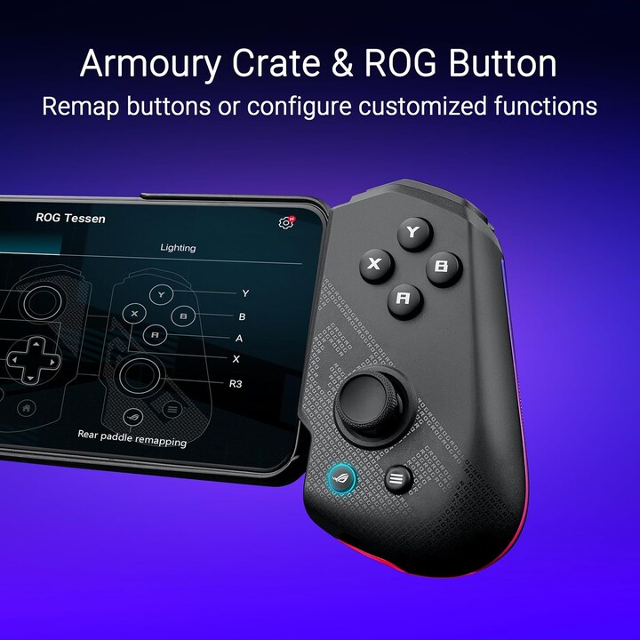 Asus Rog Tessen Negro, Gris Usb 3.2 Gen 1 (3.1 Gen 1) Gamepad Android