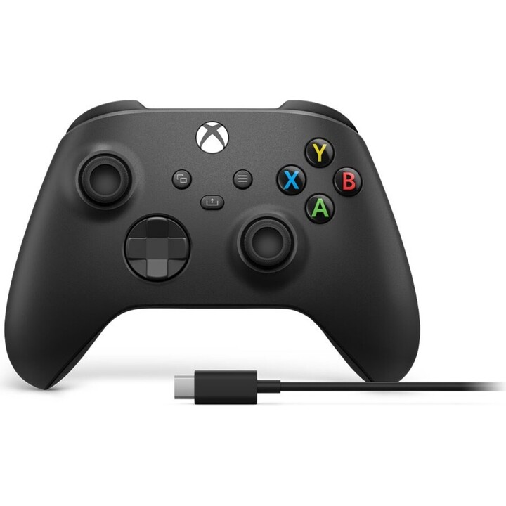 Microsoft Xbox Series Wireless Controller Black + USB-C Cable