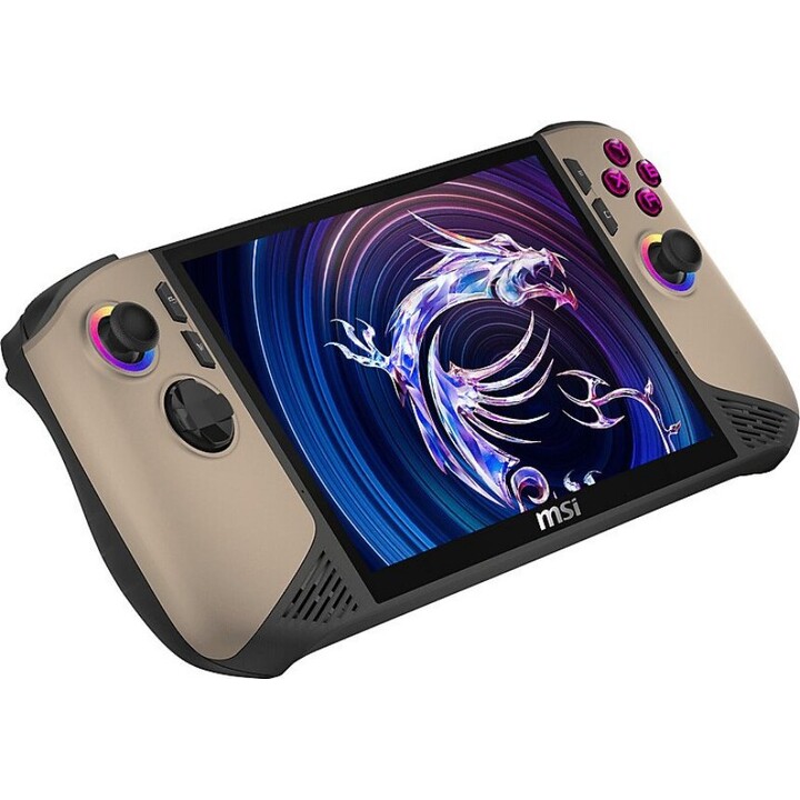 Console de jogos portátil MSI Claw 8 AI+ A2VM-037PL 20,3 cm (8") 1 TB com tela sensível ao toque e Wi-Fi, bege