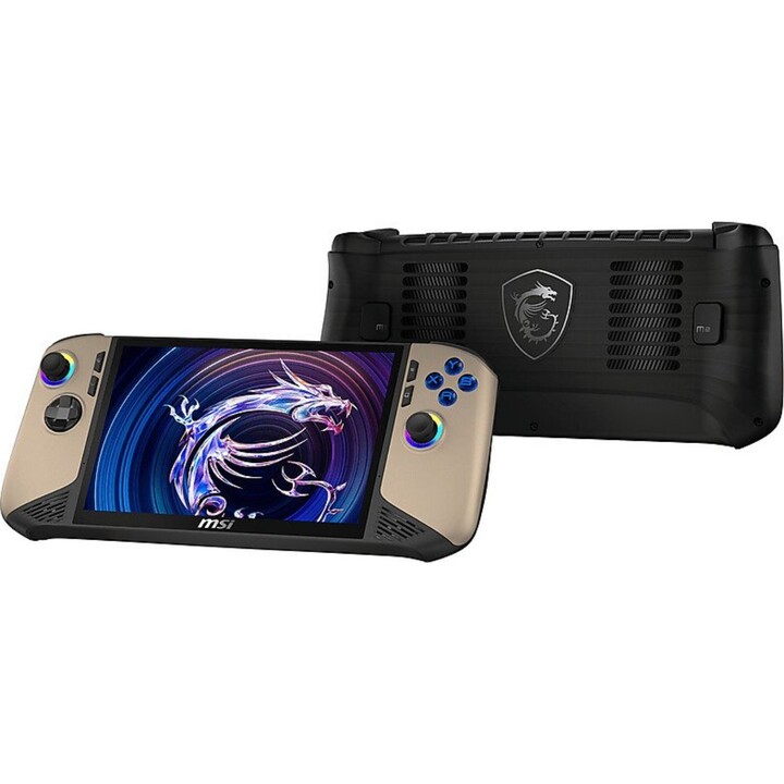 Console de jogos portátil MSI Claw 8 AI+ A2VM-037PL 20,3 cm (8") 1 TB com tela sensível ao toque e Wi-Fi, bege
