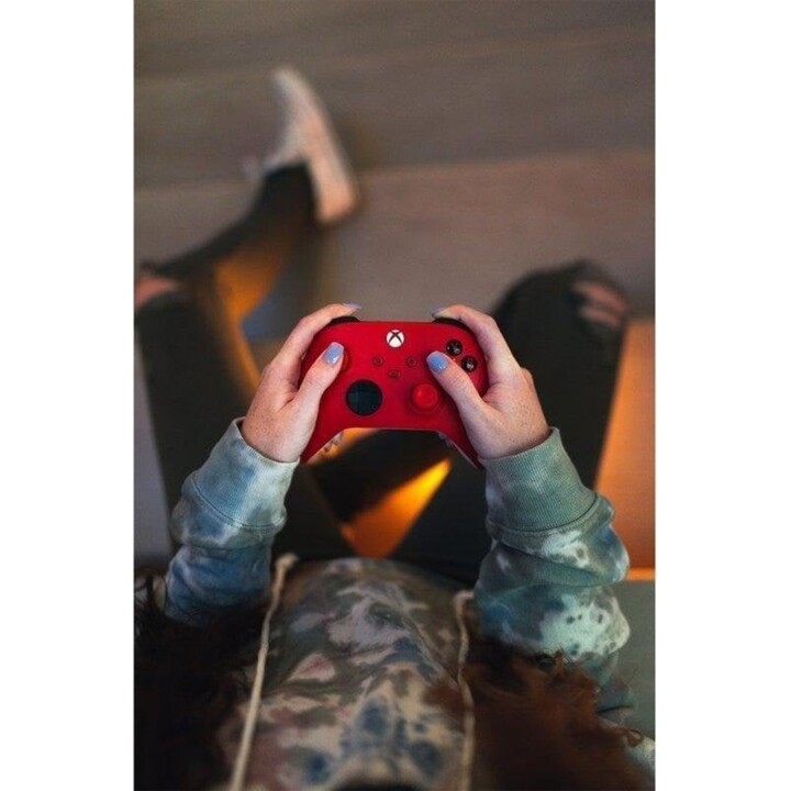 Controllore wireless Microsoft Pulse Red per Xbox Series X/One/PC