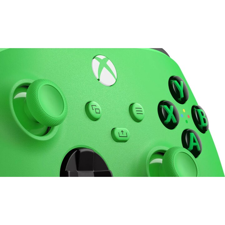 Microsoft Ep2-29916 Mando y Volante Verde Bluetooth Gamepad Analógico/Digital
