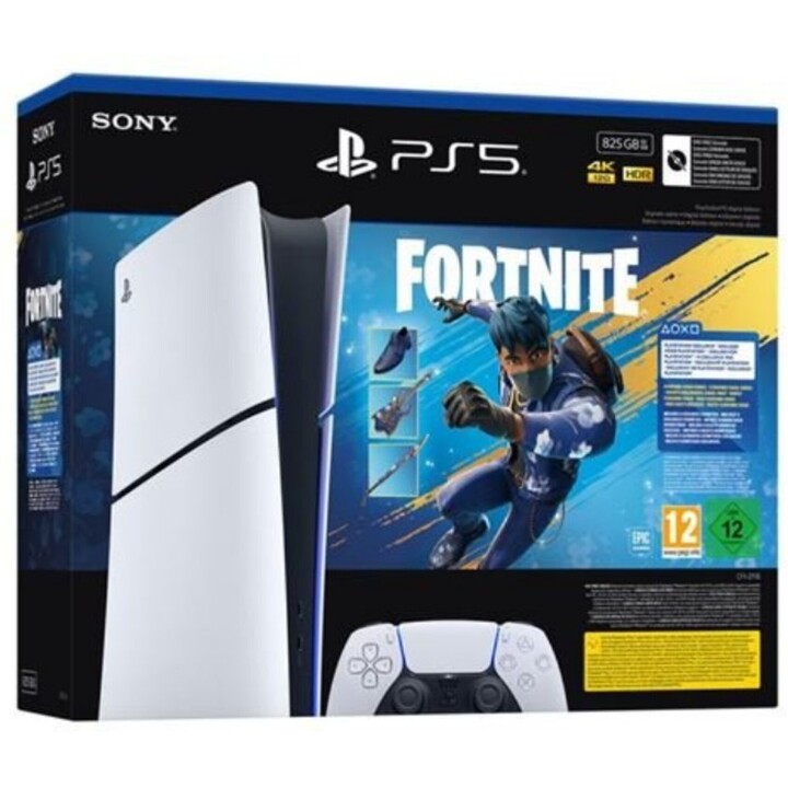 Sony PlayStation 5 Digital Chasis E + Fortnite Flowering Chaos