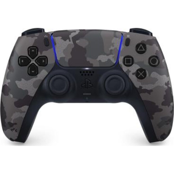 Sony Dualsense Camouflage, Gray Bluetooth USB Analog/Digital Gamepad PlayStation 5