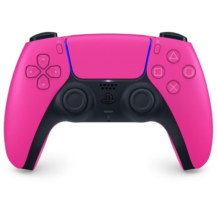 Manette sans fil DualSense pour PlayStation 5 de Sony, rose nova