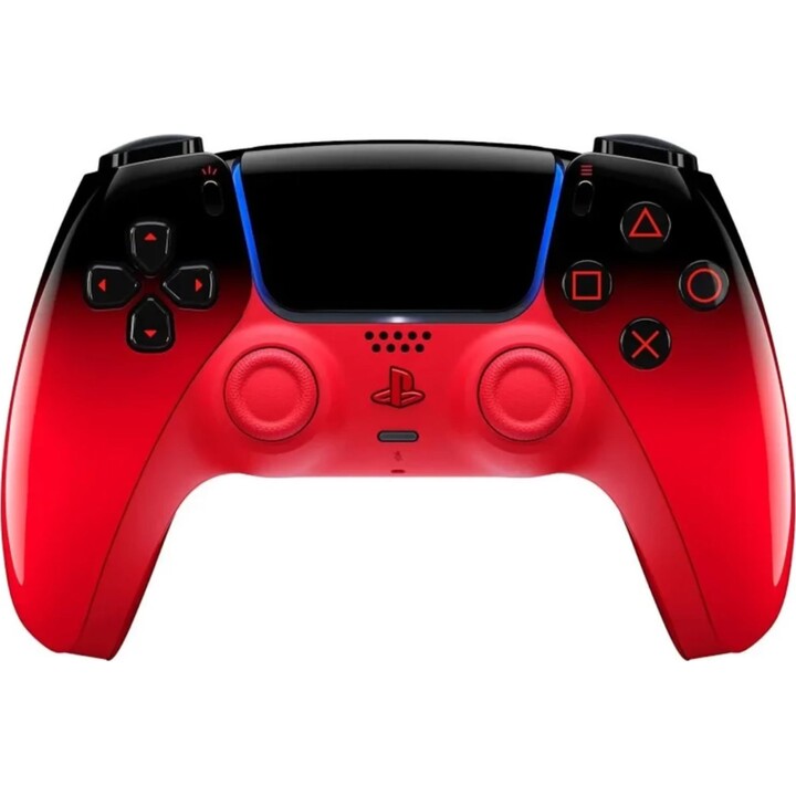 Mando inalámbrico DualSense de Sony Playstation 5, color rojo tecno.