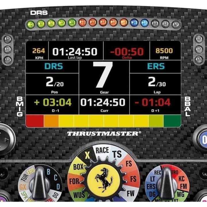 Aro de Volante Thrustmaster Formula 1 SF-25 Ferrari Edition Wheel Add-On Réplica LED 25 botones