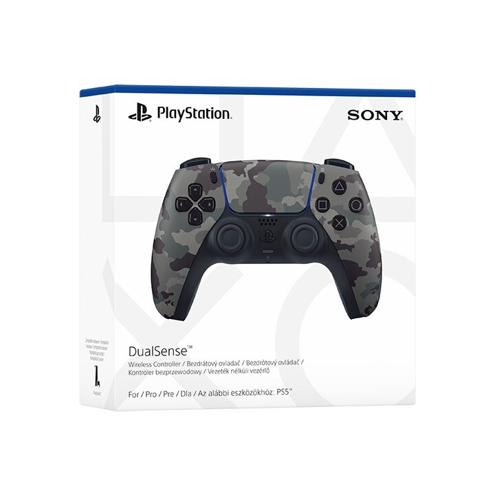 SONY DualSense Mando inalámbrico para PlayStation 5 Camuflaje gris