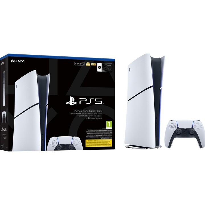 Konsola SONY PS5 Digital 825GB + 2 kontrolery DS5