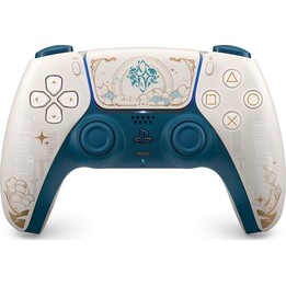 Mando inalámbrico Sony DualSense «Genshin Impact» Edición Limitada, color beige