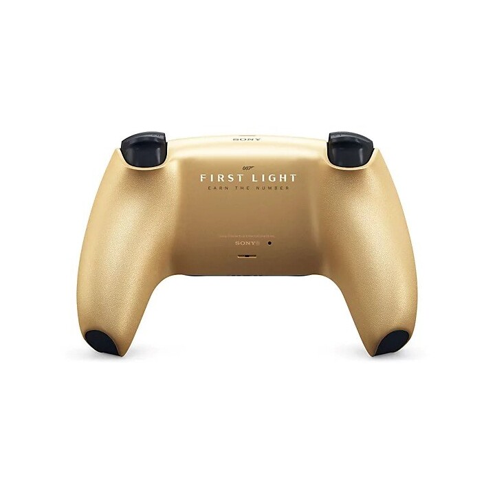 Sony PlayStation 5 DualSense Mando inalámbrico Edición limitada – 007 First Light™ Dorado