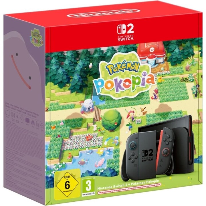 Nintendo Switch 2/ Inclut un code pour le jeu Pokémon Pokopia