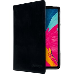 Ordrup, Flip Case de cuero para iPad (2017/2018), negro