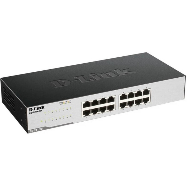Switch D-Link GO-SW-16G 16 porte/ RJ-45 10/100/1000