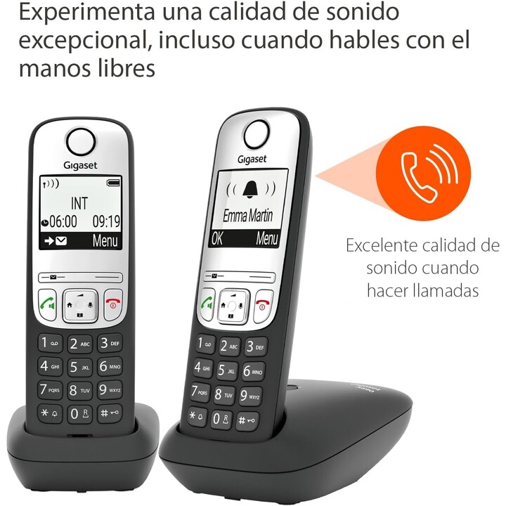 Gigaset A690 Duo Iberia Negro