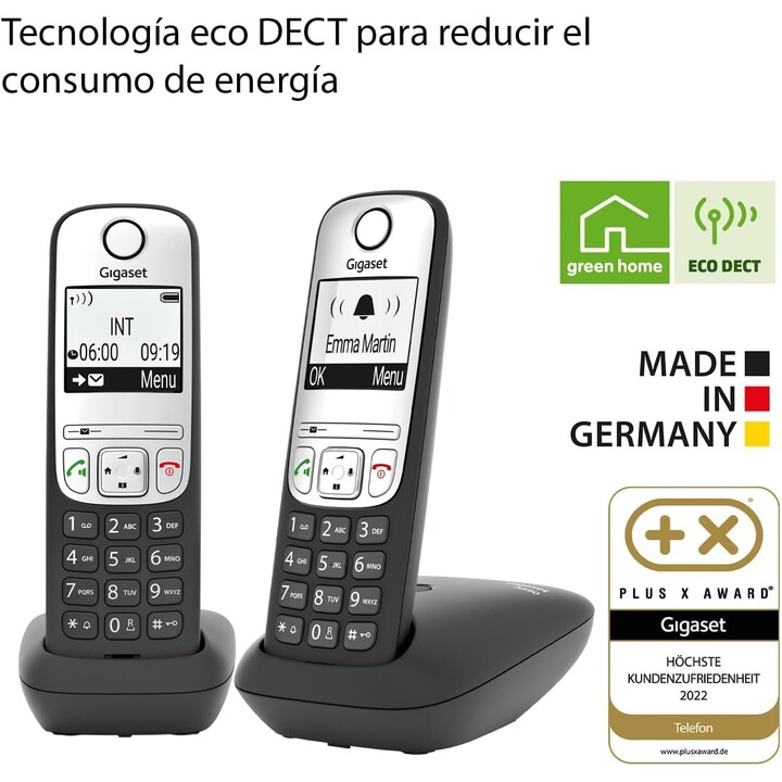 Gigaset A690 Duo Iberia Negro