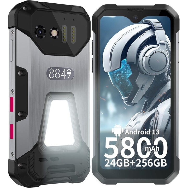 Unihertz 8849 Tank Mini 1 12GB 256GB Dual Sim Negro