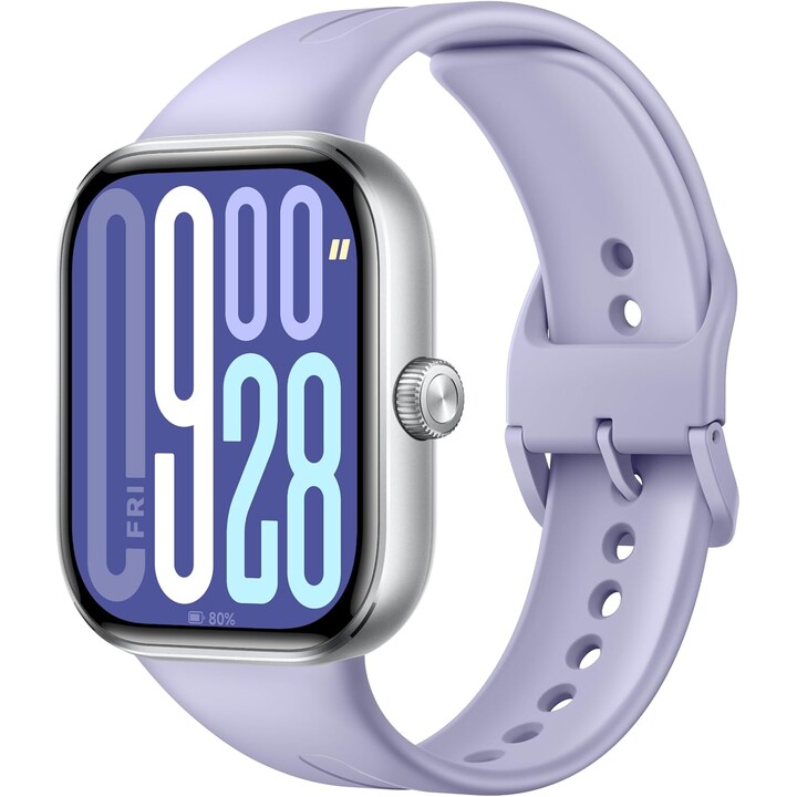 Xiaomi Redmi Watch 5, llamadas Bluetooth, pantalla AMOLED 2.07, monitoreo del sueño, control de la cámara, púrpura
