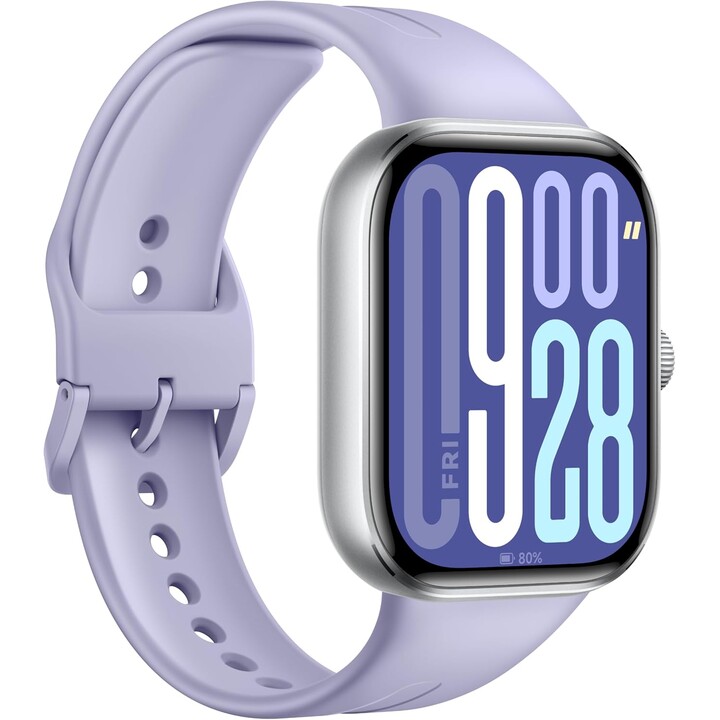 Xiaomi Redmi Watch 5, llamadas Bluetooth, pantalla AMOLED 2.07, monitoreo del sueño, control de la cámara, púrpura