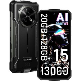 Doogee Fire 5 Pro, 4GB 128GB, 6.6 LCD IPS HD+, 13000mAh, Dual Sim, Gray