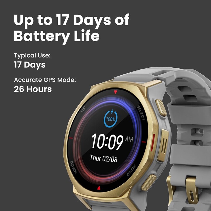 Amazfit T-Rex 3 Pro 44mm Arctic Gold