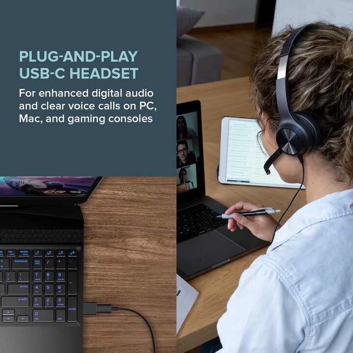 Auriculares CHAT USB