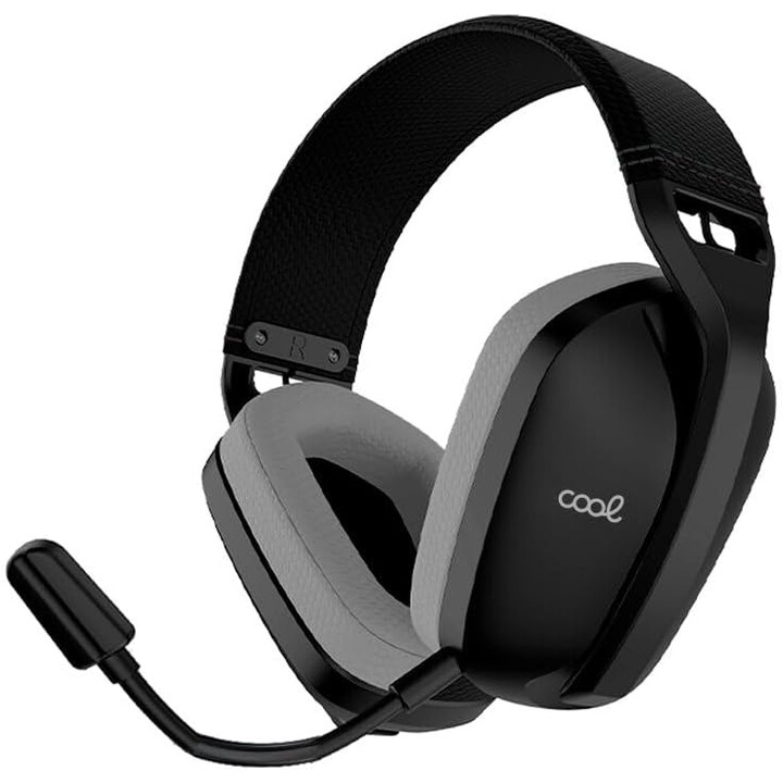 COOL AURICULARES STEREO PC / PS4 / PS5 NEGRO (3 EN 1: WIRELESS / BLUETOOTH / JACK) NEWTON