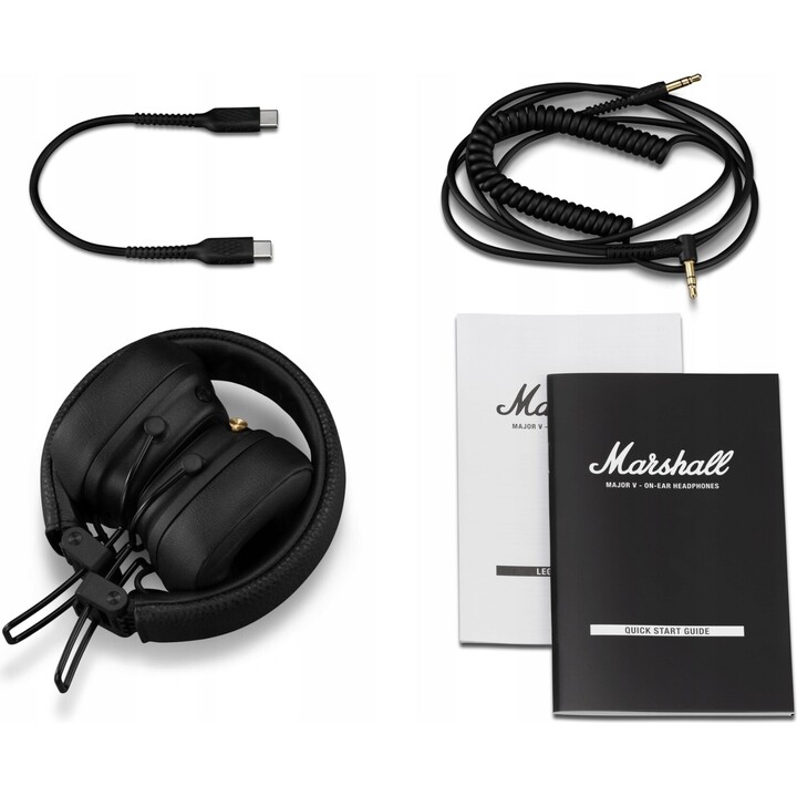 Marshall Major V Negro – Bluetooth-Kopfhörer