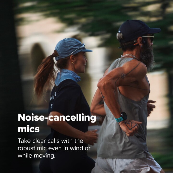 SUUNTO Wing 2 Auscultadores Bluetooth abertos, condução óssea, IP66, luzes de segurança inteligentes, autonomia de 12 horas, pre
