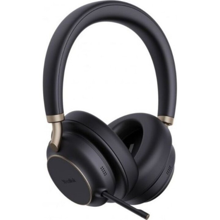 Yealink BH76 Plus + Ladestation Teams USB-C zu Wireless Headset für Anrufe und Musik