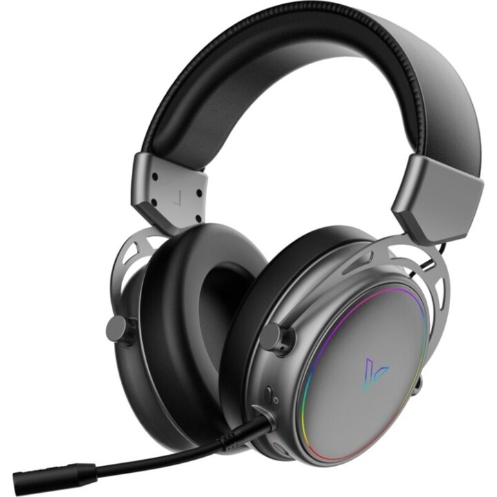 Casque gaming sans fil RAPOO VH800 / Bluetooth 5.2 / Radiofréquence 2,4 GHz / RGB / Noir
