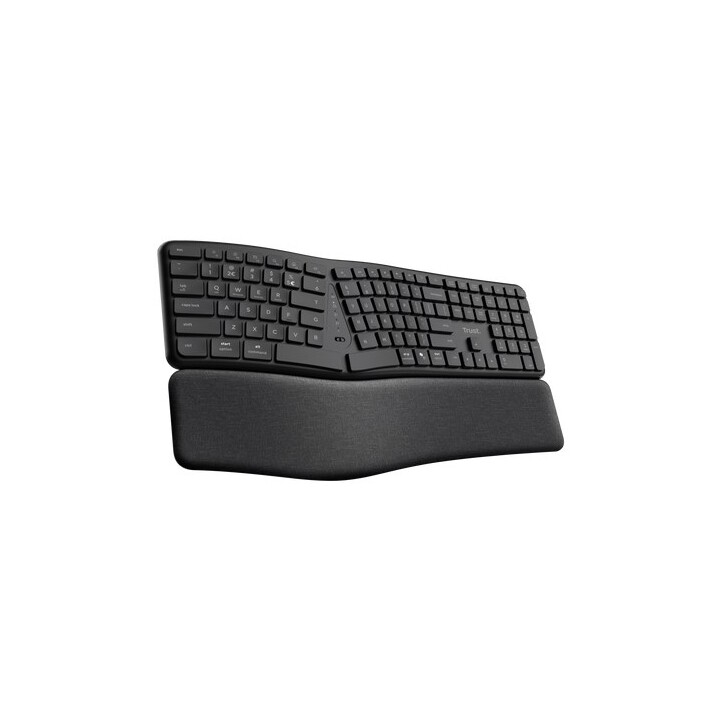 Trust Keyra Ergonomic Multi-Device Wireless Keyboard