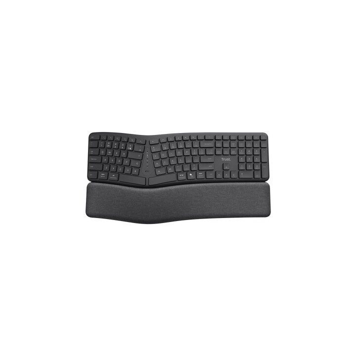 Trust Keyra Teclado inalámbrico multidispositivo ergonómico