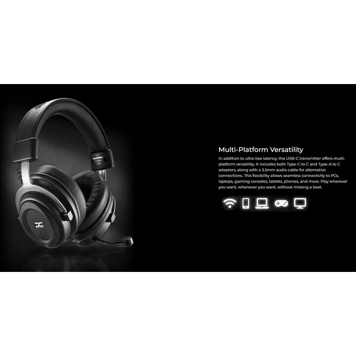 PowerColor Alphyn AH10 Wireless Negro