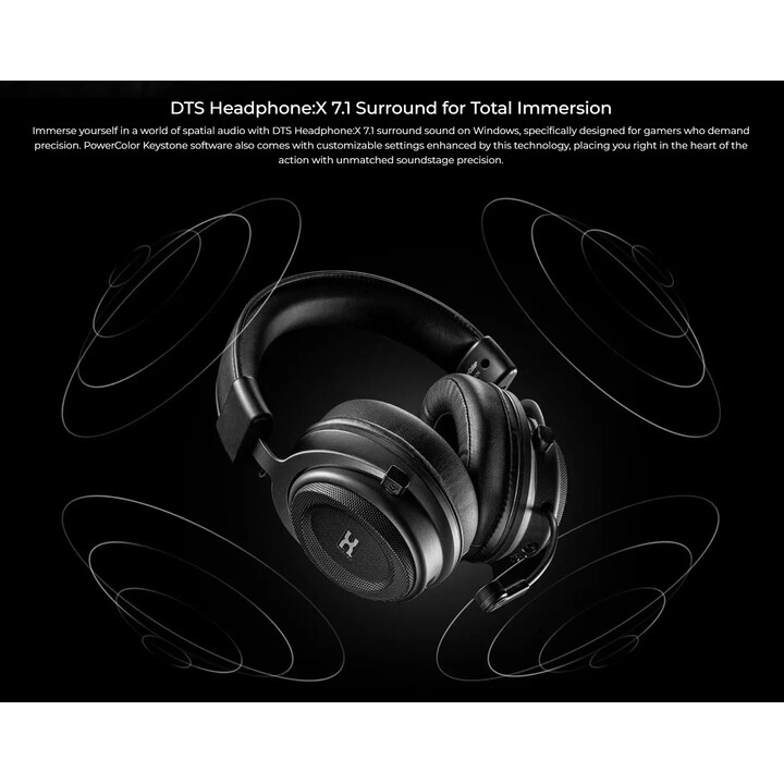 PowerColor Alphyn AH10 Wireless Schwarz