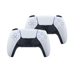 Lot de 2 manettes sans fil DualSense blanches V3 pour PlayStation 5 de Sony