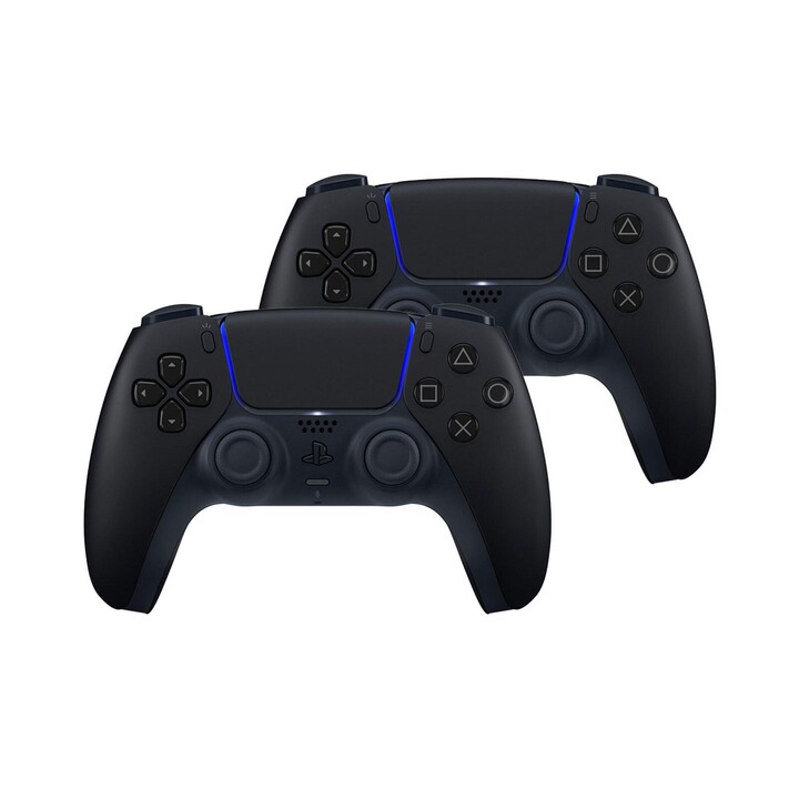 Sony 2x mandos inalámbricos DualSense para Playstation 5, color negro medianoche V3